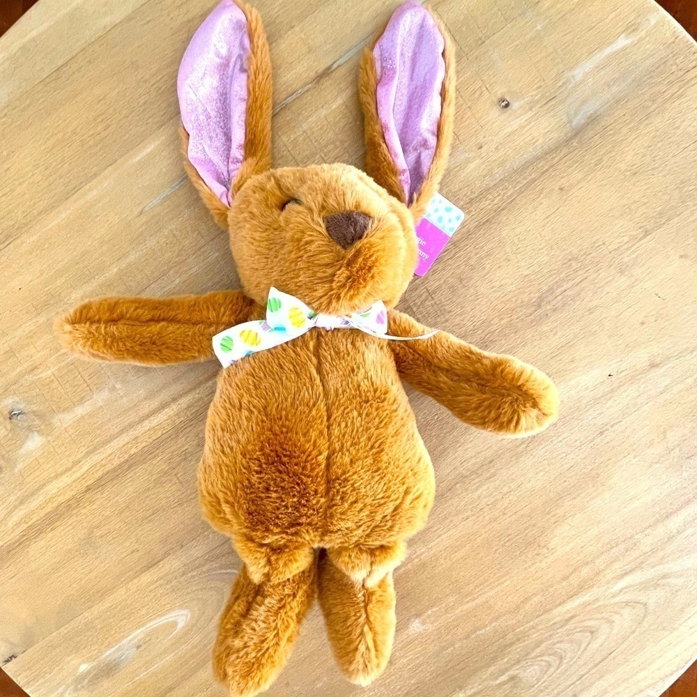 NEW 14” Huggie Hugs Easter Bunny stuffed animal - Picture 6 of 11